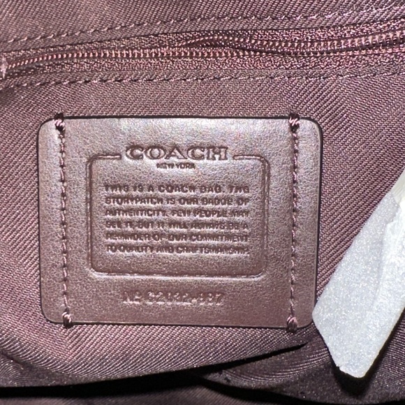 Coach Black Leather Backpack Purse - Picture 9 of 16